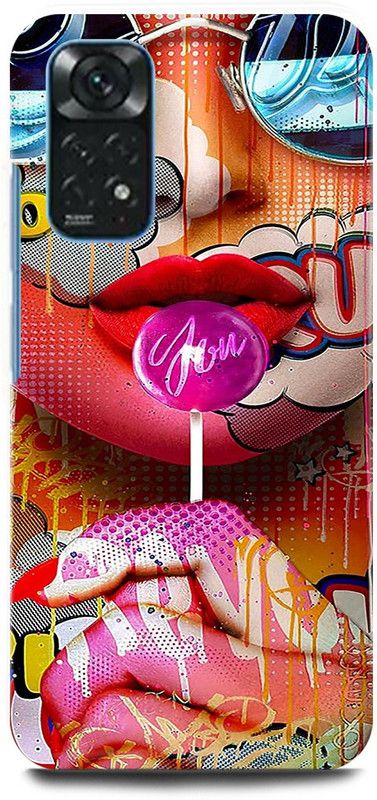 play fast Back Cover for POCO M4 Pro POP, ART, LOLI, POP, GIRL, CUTE, GIRL, LOVE  (Multicolor, Hard Case, Pack of: 1)