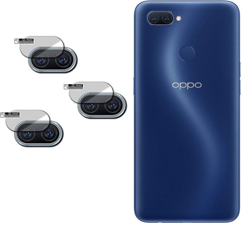 TXGO Back Camera Lens Glass Protector for OPPO A12  (Pack of: 3)