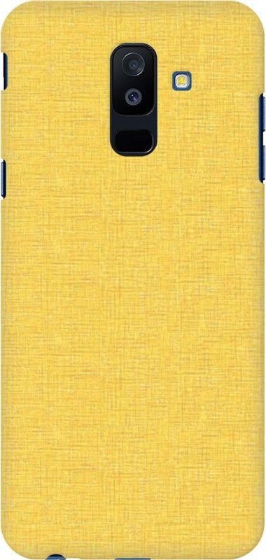 COBIERTAS Back Cover for Samsung Galaxy J8  (Yellow, Pack of: 1)