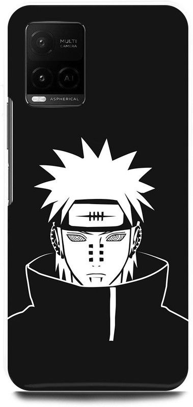 play fast Back Cover for Vivo Y33s, V2109 NARUTO, SHIPPUDEN, ANIME, NEON  (Black, Hard Case, Pack of: 1)
