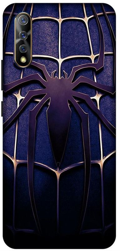 SSMORYA Back Cover for Vivo Z1x Spider Man Printed Back Cover  (Multicolor, Waterproof, Pack of: 1)