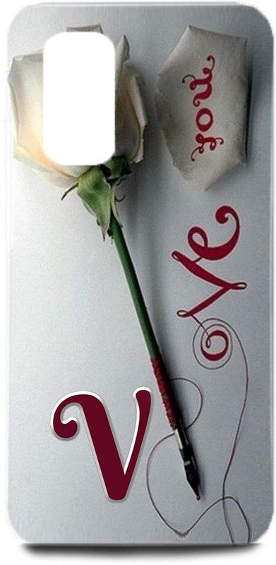 MP ARIES MOBILE COVER Back Cover for OPPO A52/CPH2061,V Loves V Name,V Name, V Letter, Alphabet,V Love V NAME  (Multicolor, Hard Case, Pack of: 1)