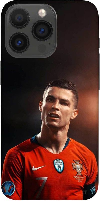 NDCOM Back Cover for iPhone 13 Pro Cristiano Ronaldo Printed  (Multicolor, Hard Case, Pack of: 1)