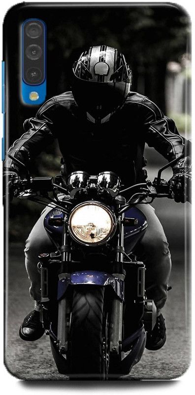 FIKORA Back Cover for Samsung Galaxy A50s/SM-A507FZLVINS BIKE RACER PRINTED  (Multicolor, Hard Case, Pack of: 1)