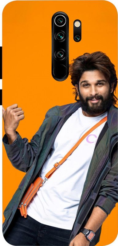 LIKELOOK Back Cover for Mi Redmi Note 8 Pro ( Allu Arjun, South Hero )  (Multicolor, Shock Proof, Pack of: 1)