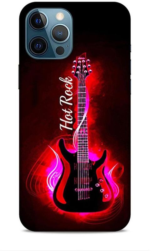 Coverland Back Cover for Apple iPhone 12 Pro Max  (Black, Red)