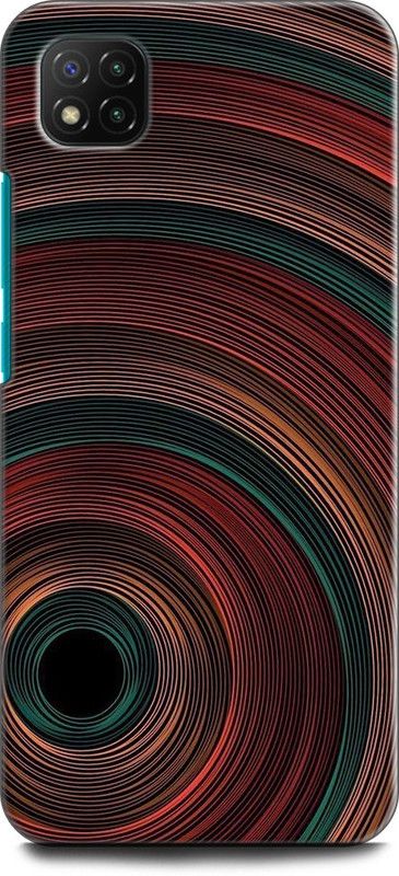 KEYCENT Back Cover for POCO C3 COLOURFUL, ABSTRACT ART, TEXTURE  (Multicolor, Pack of: 1)