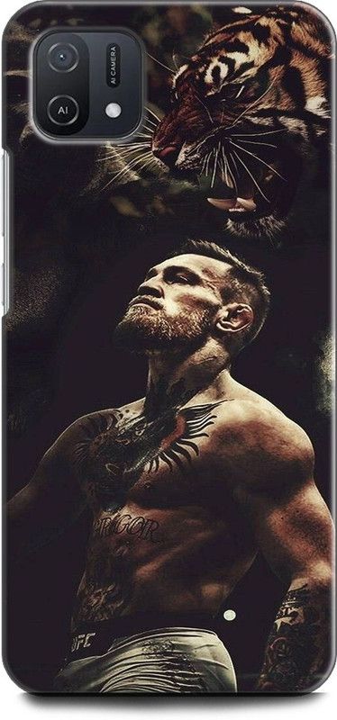 INDICRAFT Back Cover for OPPO A16e, CPH2421 CONOR MCGREGOR, UFC, BOXER, MMA, FIGHTER, SPORTS  (Multicolor, Shock Proof, Pack of: 1)
