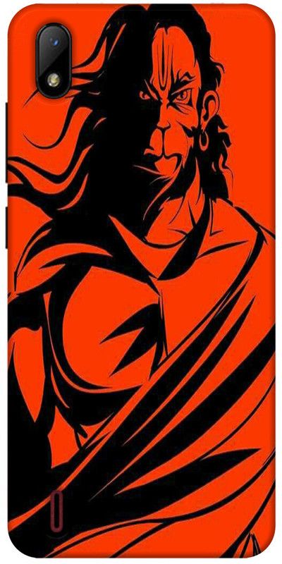 Sswastik Back Cover for Lava Z41  (Red, Black, Grip Case, Silicon, Pack of: 1)