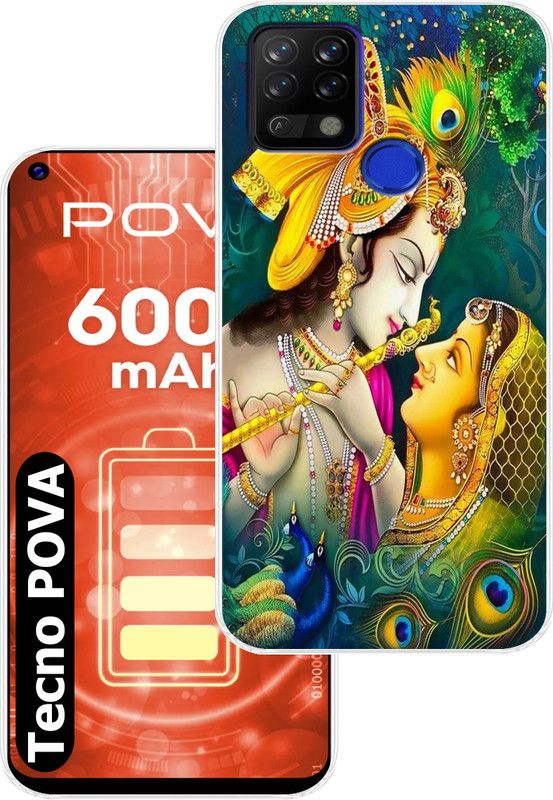 Goldista Back Cover for Tecno Pova Neo  (Multicolor, Flexible, Silicon, Pack of: 1)