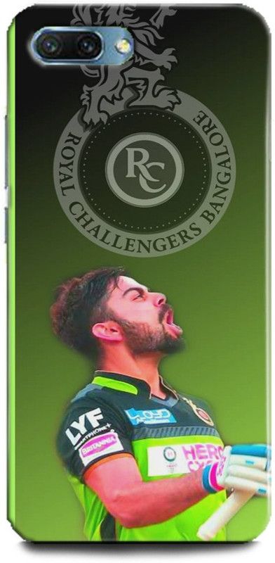 INDICRAFT Back Cover for Honor 10, Virat kohli, Printed  (Multicolor, Shock Proof, Pack of: 1)