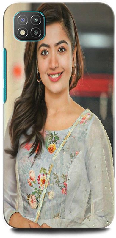 INTELLIZE Back Cover for POCO C3 MZB07RHIN RASHMIKA MANDANNA, ACTRESS, SOUTH STAR, NATIONAL CRUSH  (Multicolor, Hard Case, Pack of: 1)