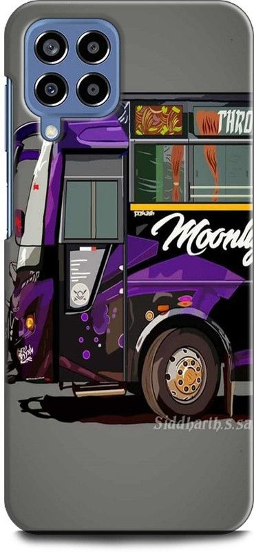 WallCraft Back Cover for SAMSUNG Galaxy M33 5G BUS, TRUCK, ART, TEXTURE  (Multicolor, Dual Protection, Pack of: 1)