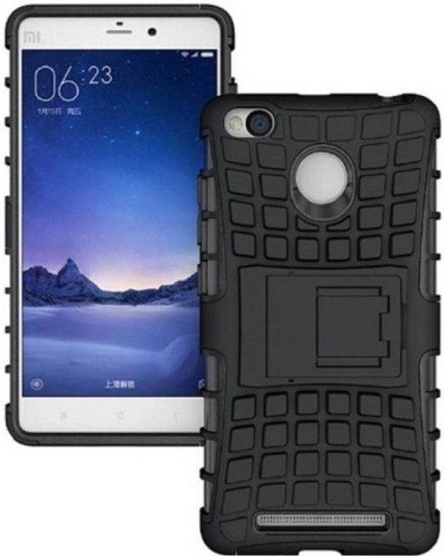 7Rocks Back Cover for MI 3S/3S Prime  (Black, Shock Proof, Pack of: 1)