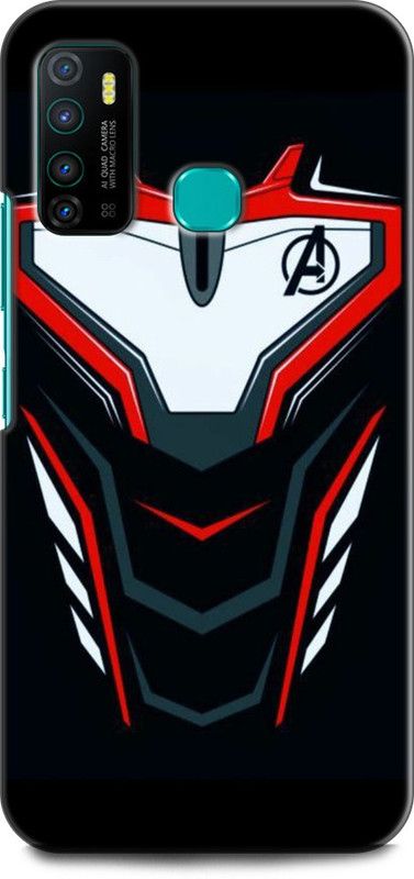 KEYCENT Back Cover for Infinix Hot 9 Pro AVENGER, AVENGER LOGO, MARVEL  (Multicolor, Shock Proof, Pack of: 1)