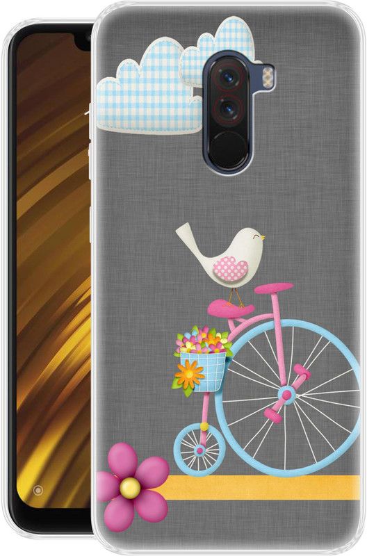 Flipkart SmartBuy Back Cover for POCO F1  (Multicolor, Shock Proof, Silicon, Pack of: 1)