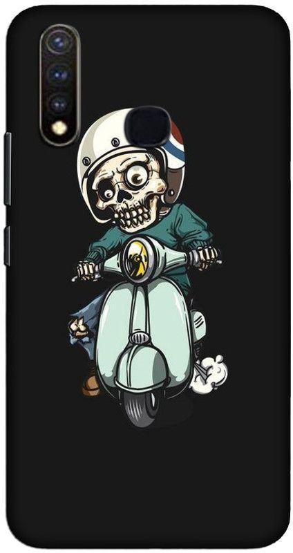 CROKIAN Back Cover for Vivo Y19 Cartoon Back Cover  (Multicolor, Hard Case, Pack of: 1)