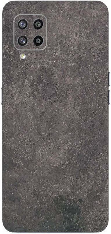 Scratchgard Realme C15 (Back + Side +Camera) Mobile Skin  (Stone Concrete Dark Gray)