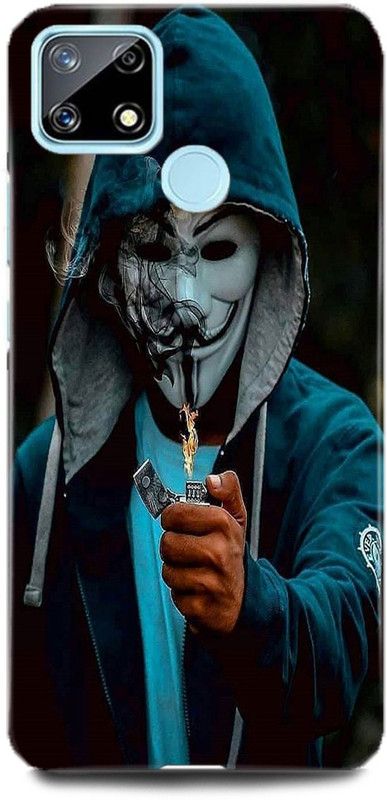 FUGGA Back Cover for Realme Narzo 30A, JOKER, SYMBOL, ANONYMOUS, BLADE, HACKER  (Multicolor, Hard Case, Pack of: 1)