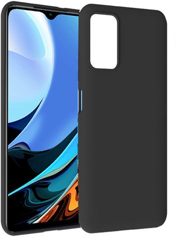 Amzio Back Cover for Mi Redmi 9 Power  (Black, Shock Proof)