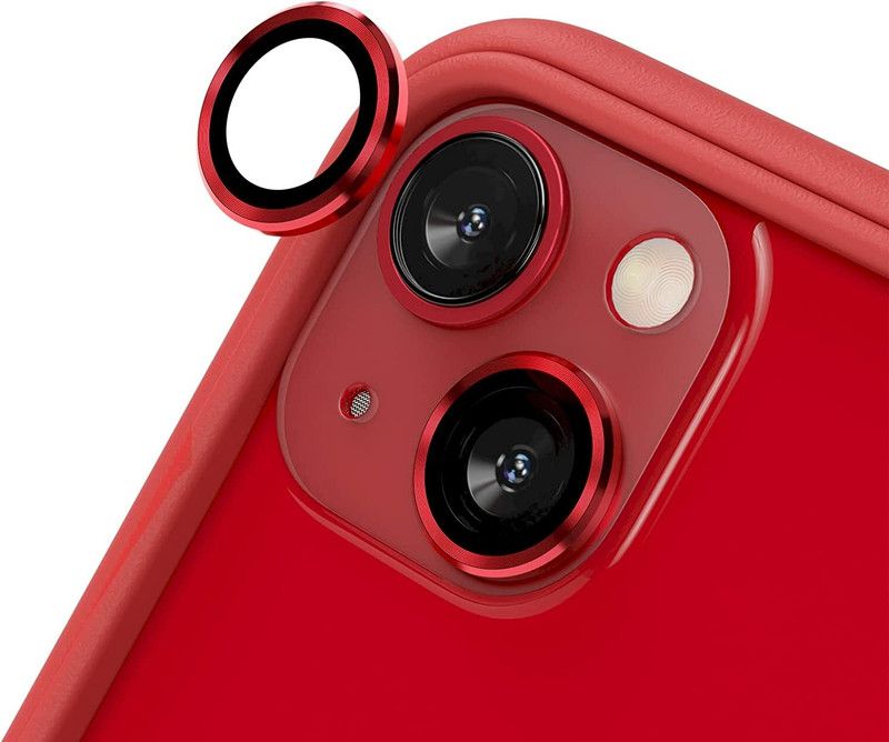 Casesily Back Camera Lens Ring Guard Protector for Aluminium Lens Ring with Glass Protection  (Pack of: 2)