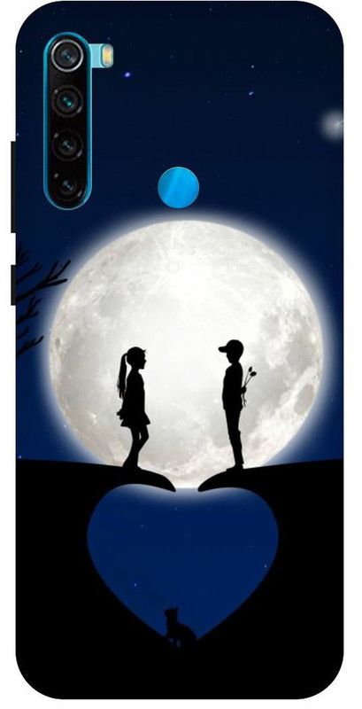 PICHKU Back Cover for REDMI NOTE 8-M1908C3JH-LOVE,COUPLE,LOVERS,BOY,GIRL,VALENTINE,GIRLS,KING,QUEEN,FRIENDSHIP  (Blue, Hard Case)