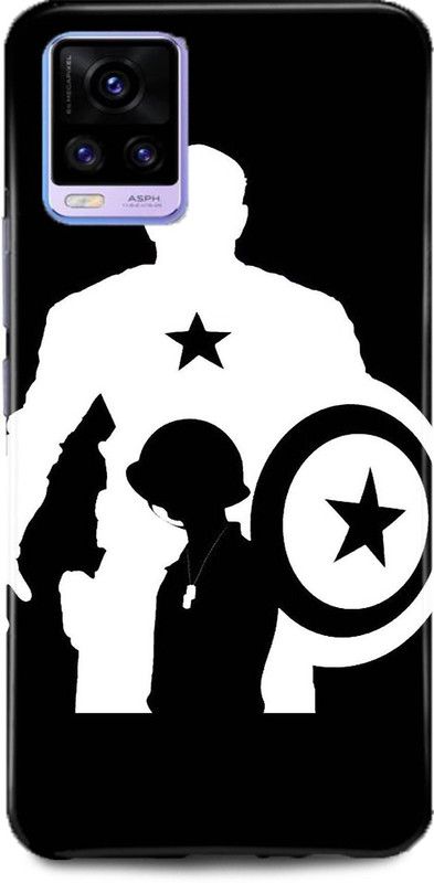 Ignite Back Cover for ViVO V20 Pro, 2018, CAPTAIN AMERICA SHIELD AVENGER MARVEL SHIELD COMIC AVENGERS END GAME  (Multicolor, Hard Case, Pack of: 1)