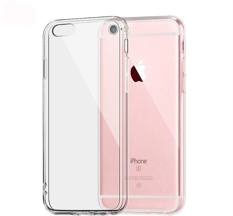 CASE CREATION Back Cover for Apple iPhone 6S+ Transparent Back Cover  (Transparent, 3D Case, Silicon, Pack of: 1)