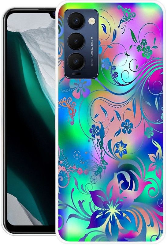 Pedimore Back Cover for Tecno Camon 18  (Multicolor, Grip Case, Silicon)