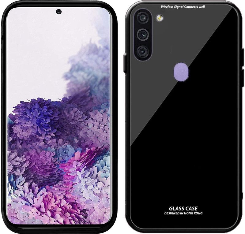 TROOZ Back Cover for Samsung Galaxy M11  (Black)