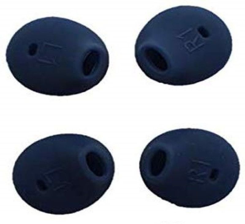 THE DARK NIGHT Qweezer Level u Earbuds Cover 4pic Silicone replacement... In The Ear Headphone Cushion  (Pack of 1, Multicolor)
