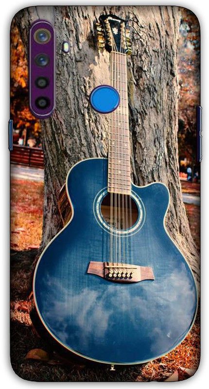 artocus Back Cover for Realme 5s, Realme 5s Guitar Printed Back Cover  (Multicolor, Hard Case, Pack of: 1)