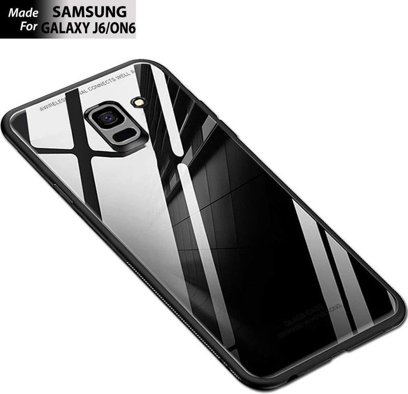 mCase Back Cover for Samsung Galaxy J6 / On6  (Black, Shock Proof, Pack of: 1)