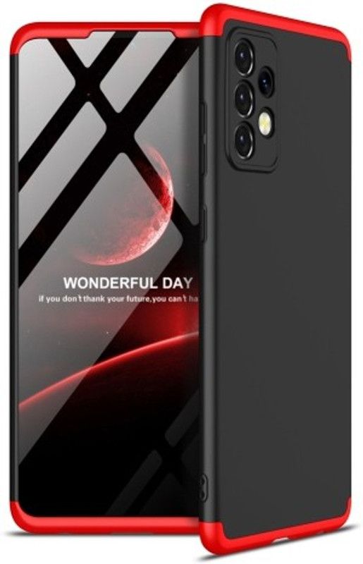 Cermarise Front & Back Case for Samsung Galaxy A52s 5G  (Red, Dual Protection, Pack of: 1)