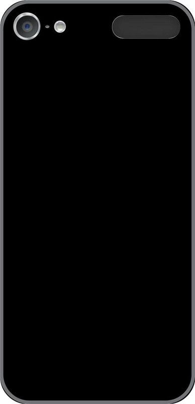 Bastex Back Cover for Apple iPod Touch 6  (Black, Pack of: 1)