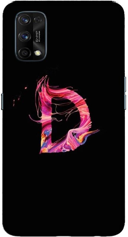 CROKIAN Back Cover for Realme 7 Pro D Letter Back Cover  (Multicolor, Hard Case, Pack of: 1)