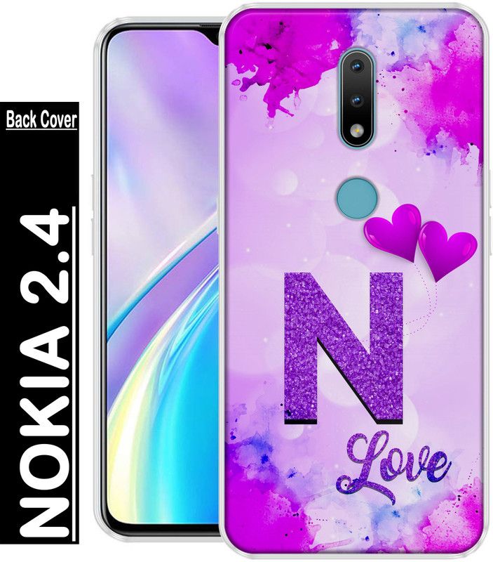 INDIALAND Back Cover for Nokia 2.4  (Multicolor, Grip Case, Silicon, Pack of: 1)