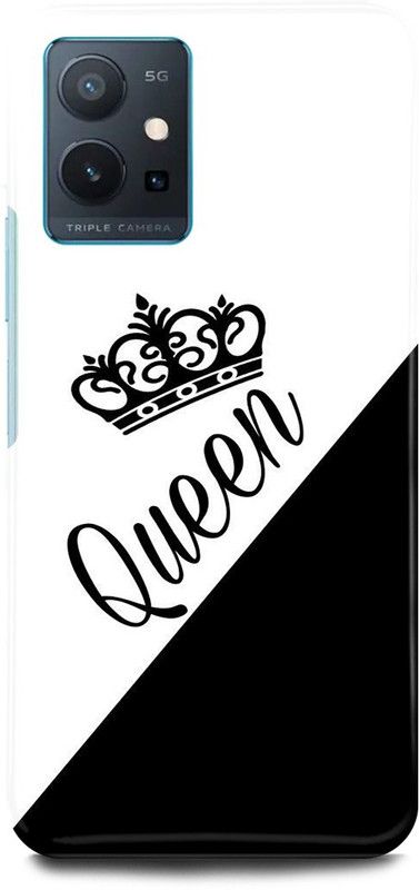 JUGGA Back Cover for OPPO A96, CPH2333, QUEEN, PRINCESS, RANI  (White, Hard Case, Pack of: 1)