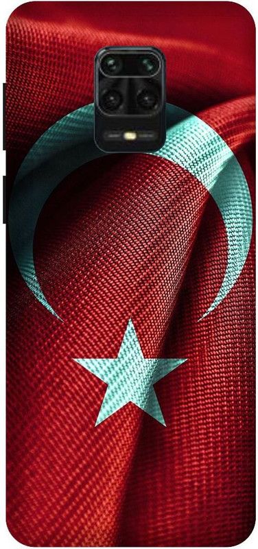 KARJUN Back Cover for Mi Redmi Note 9 Pro Max (Flag) Printed Case Cover  (Multicolor, Hard Case, Pack of: 1)