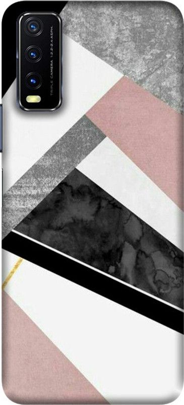 PNBEE Back Cover for vivo Y30G, V2066BA - Marble Pattern Print  (Multicolor, Hard Case)