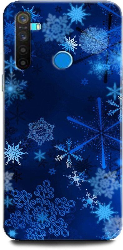 Afterglow Back Cover for Realme 5i  (Blue, Shock Proof, Pack of: 1)