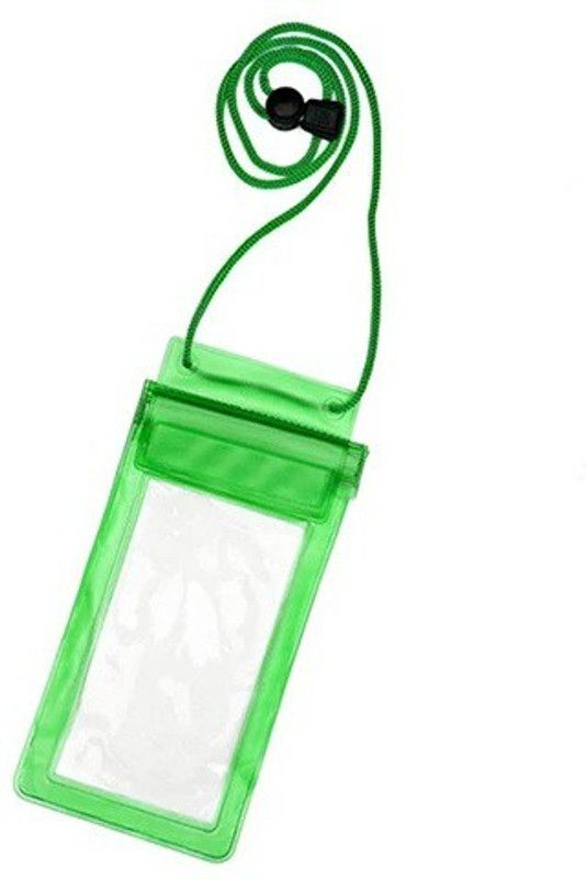 acd Pouch for Leagoo Shark 5000  (Green, Waterproof, Silicon)