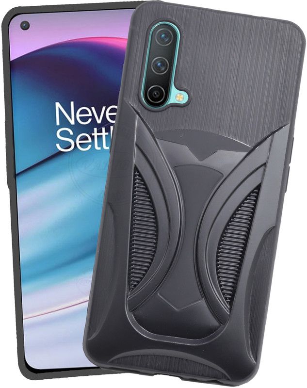 VAKIBO Back Cover for OnePlus Nord CE  (Black, 3D Case, Pack of: 1)