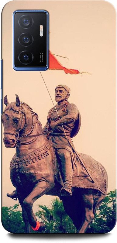 INTELLIZE Back Cover for VIVO V23e 5G SHIVAJI, CHATRAPATI SHIVAJI MAHARAJ, INDIAN KING  (Multicolor, Hard Case, Pack of: 1)