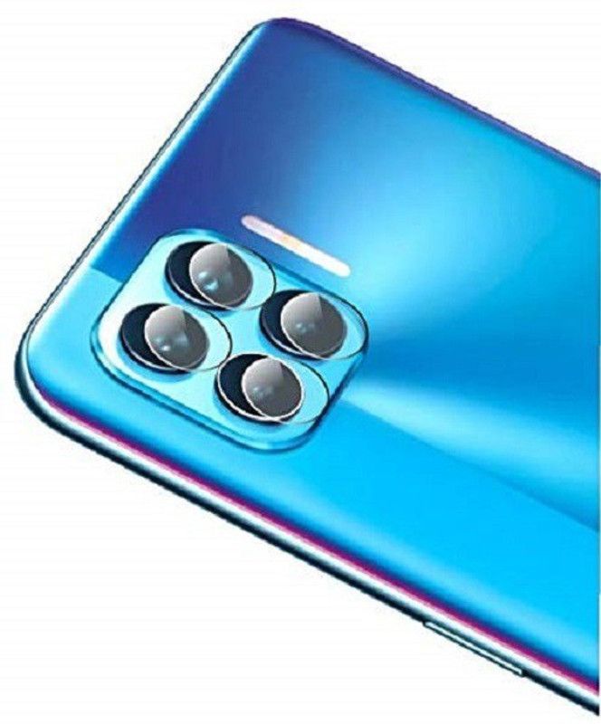 COVER CAPITAL Back Camera Lens Glass Protector for Oppo F17 Pro  (Pack of: 4)