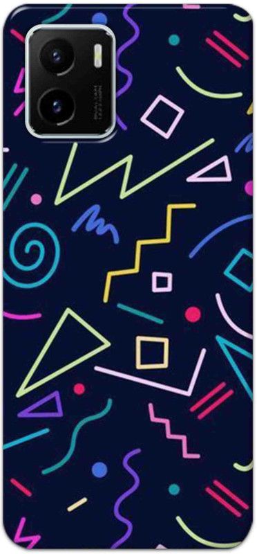 NDCOM Back Cover for VIVO Y15s  (Multicolor, Hard Case, Pack of: 1)