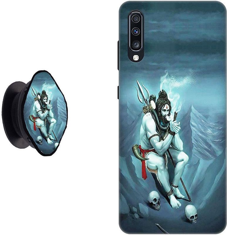 My Swag Back Cover for Samsung Galaxy A70s  (Blue, Cases with Holder, Pack of: 2)