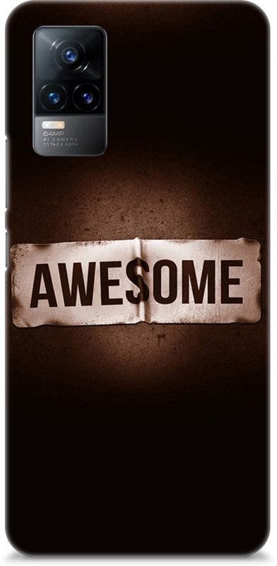 Mast Kalandar Back Cover for vivo Y73  (Black, Hard Case)