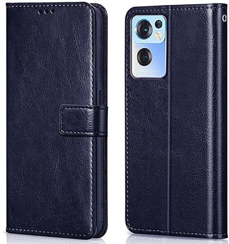 COVERBLACK Flip Cover for OnePlus Nord CE 2 5G  (Blue, Dual Protection, Pack of: 1)