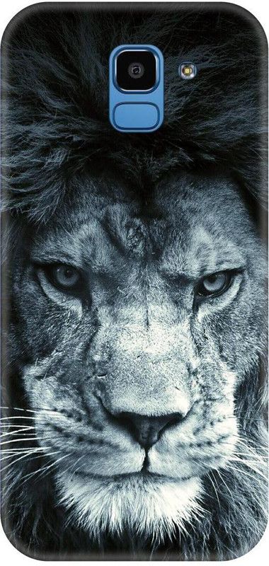 Smutty Back Cover for Samsung Galaxy J6, Samsung Galaxy On6, SM-J600G, SM-J600F, SM-J600G - Lion Print  (Multicolor, Hard Case, Pack of: 1)